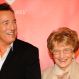 Bruce Springsteen with his mother Adele Springsteen
