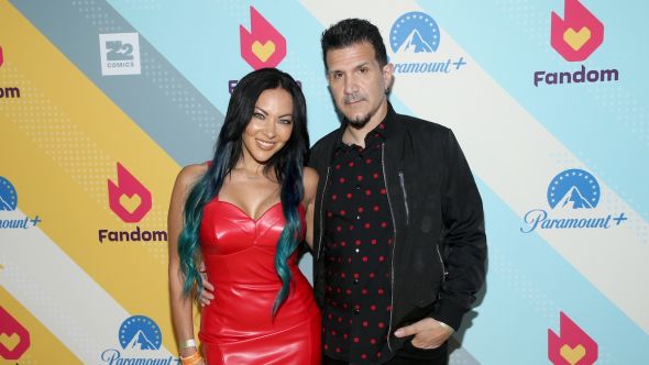 Carla Harvey and Charlie Benante engaged