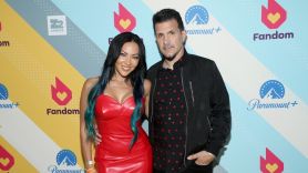 Carla Harvey and Charlie Benante engaged