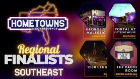 Southeast Hometowns of Consequence Regional Finalists Headers washington dc 930 club south carolina radio room greenville george's majestic arkansas, portal at fifteentwelve kentucky