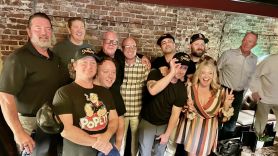 the sandlot cast reunites reunion charity baseball game softball