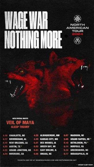 Wage War Nothing More poster