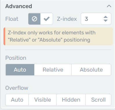 Background Options Thrive Architect