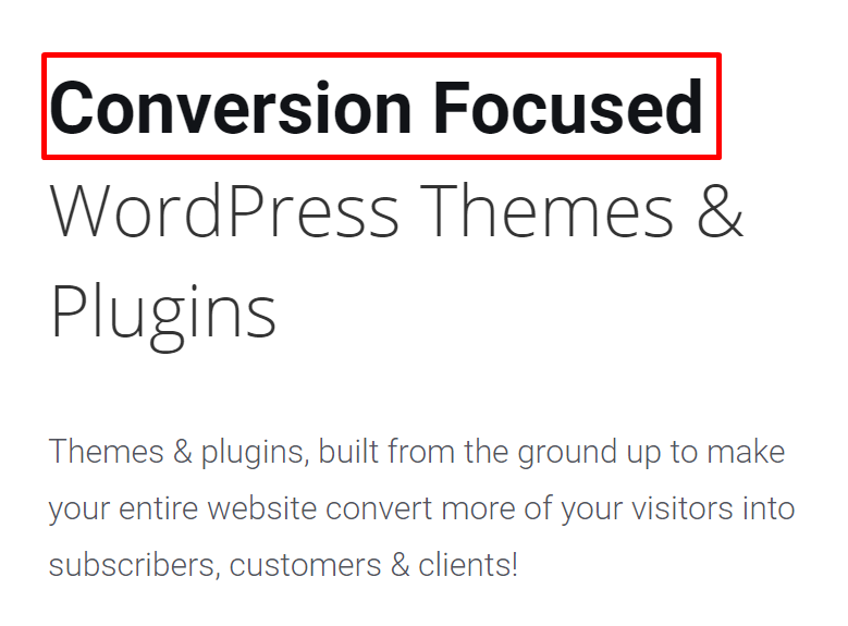 Conversion Focused WP Plugins