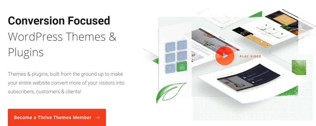 Thrive Architect Conversion Focused