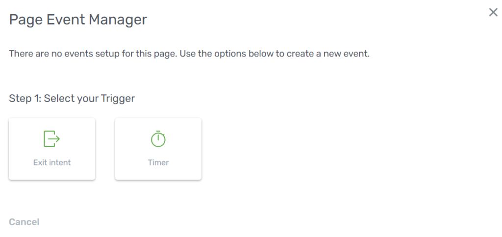 Thrive Architect Page Event Manager