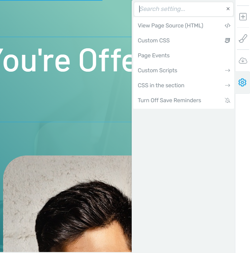 Thrive Architect Top Toolbar