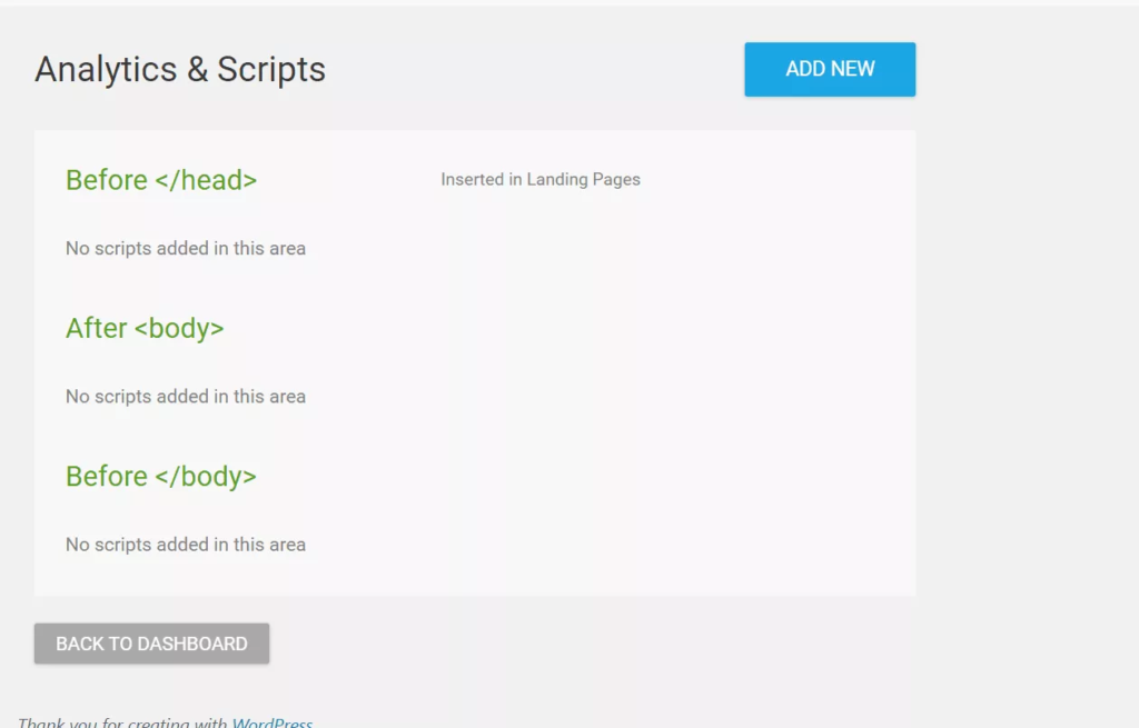 Thrive Product Dashboard Scripts